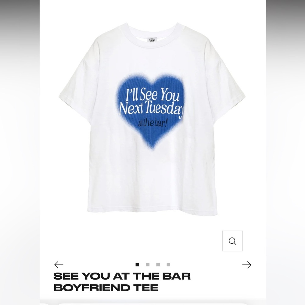 Megan Moroney x Boys Lie White tee